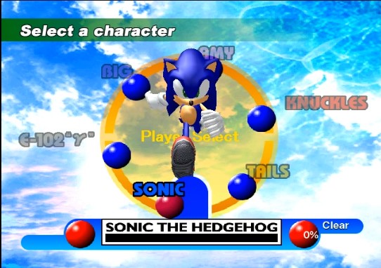 تحميل لعبة سونيك الاصلية للكمبيوتر من ميديا فاير Sonic Adventured