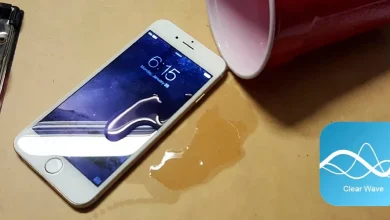 صورة تطبيق تنظيف سماعات الهاتف الاندرويد و الايفون من الماء والأتربة